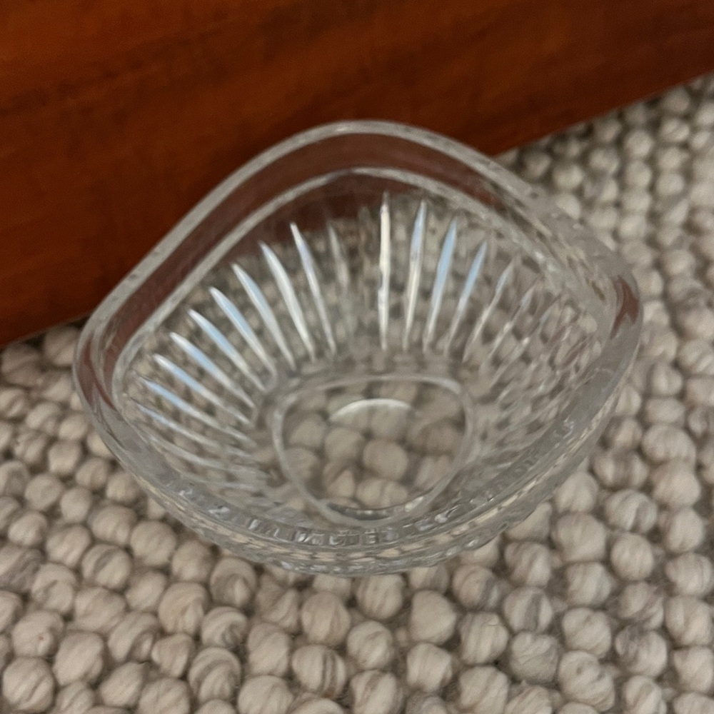 Mikasa Germany 6" diameter crystal bowl